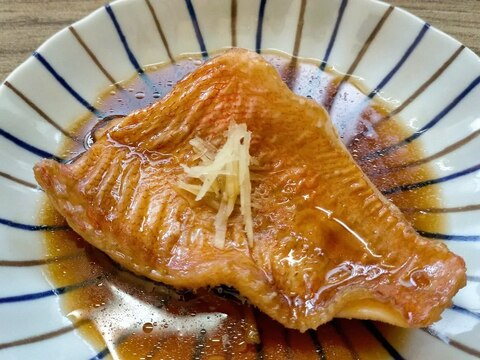 冷凍赤魚の煮付け